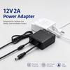 12V 2A Ac Dc Power Adapter Rainproof Shell Surge Protection For Outdoor Cctv Security Camera Systems