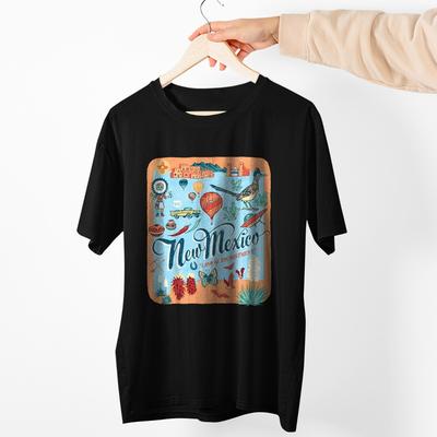 New Mexico 1 Premium Unisex T-Shirt Exklusives Design