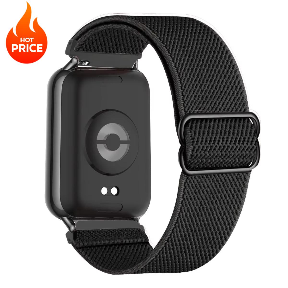 

Новый эластичный нейлоновый ремешок для Xiaomi Mi Band 8Pro / 9Pro Женский Мужской Спортивный Плетеный петлевой ремешок для часов Redmi Watch 5/Watch 4 For Redmi Watch 5
