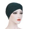 Knitted Turban Cap With Cross Front Style For Women Summer Winter Fashion