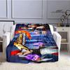 3D KOF game Cartoon blanket Warm Flannel blankets Soft and comfortable blanket Home Travel Blankets bed linings Birthday Gift