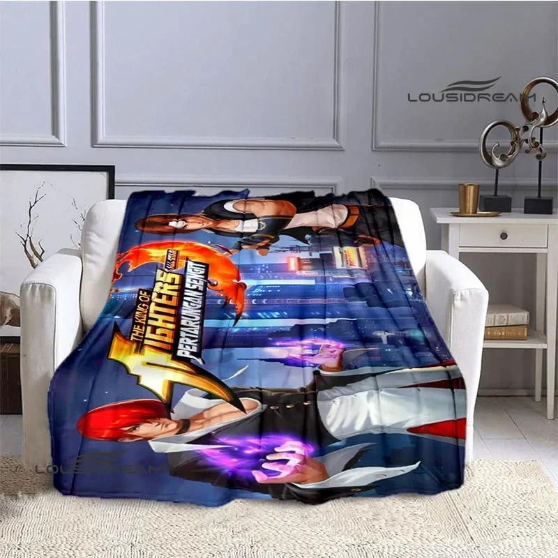 3D KOF game Cartoon blanket Warm Flannel blankets Soft and comfortable blanket Home Travel Blankets bed linings Birthday Gift