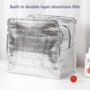 Isolierte Lunchtasche Wasserabweisend Weit zu Öffnen Thermisch Picknick Handtasche Rosa