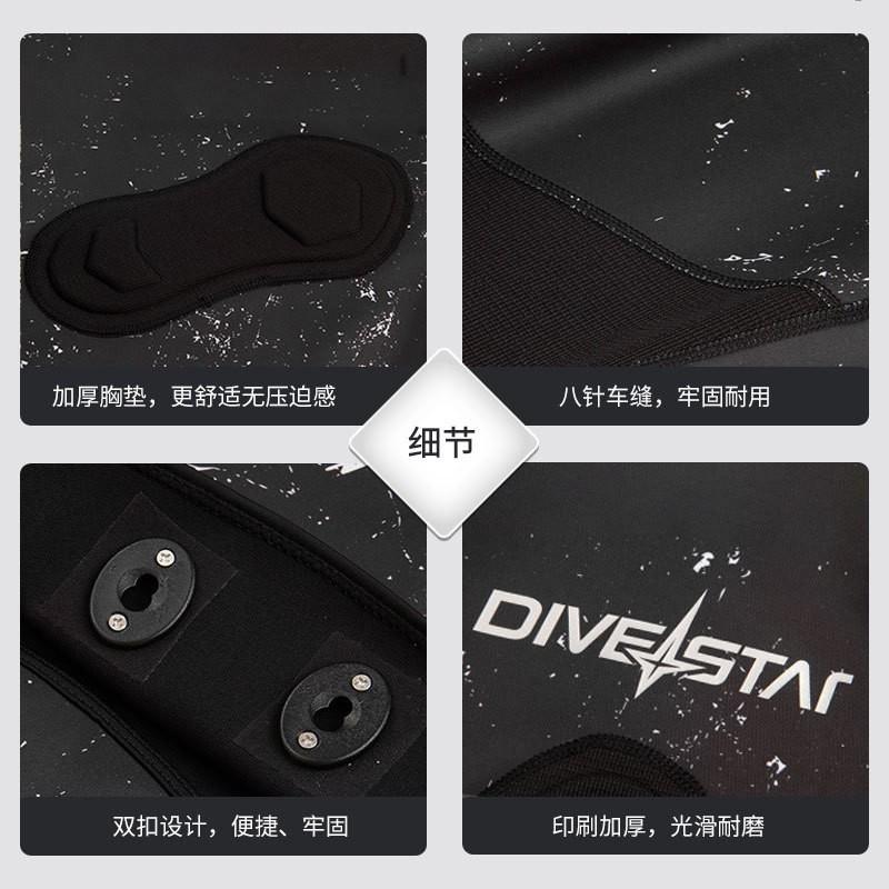 Muta in Neoprene 1.5mm Donna Uomo Subacquea Snorkeling Pesca Subacquea Immersione Profonda Tuta Termica Separata