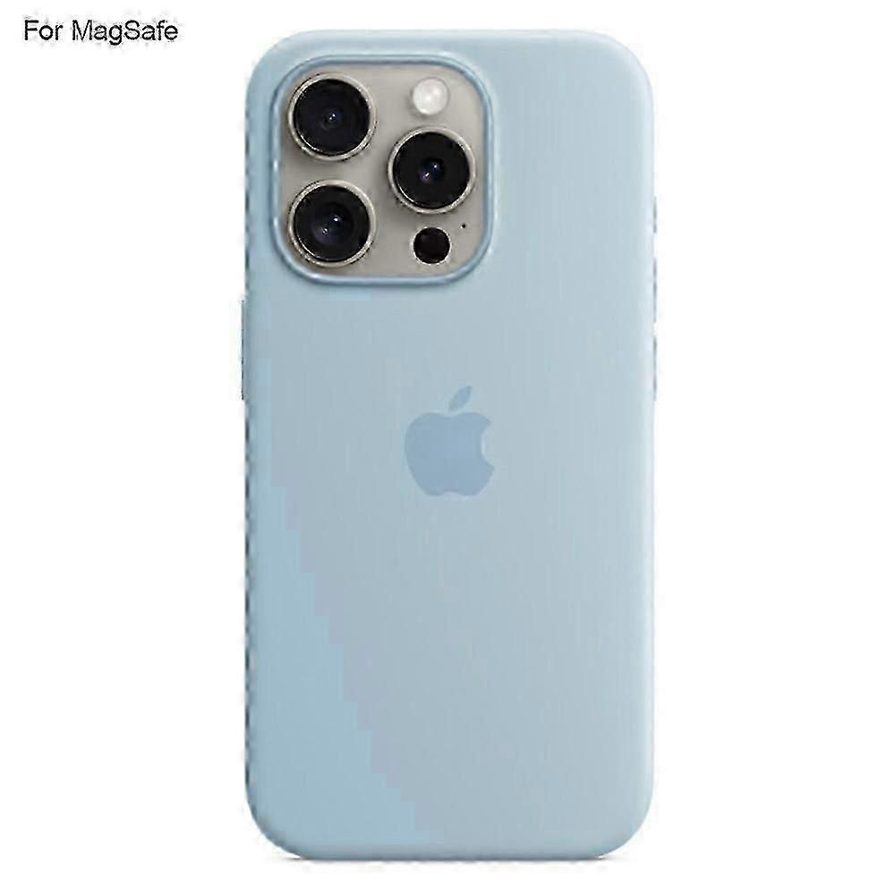 Etui do iPhone 15 Pro Max Kompatybilne z Magsafe Płynny Silikon Tylna Pokrywa Telefonu [indukcja Popov,z