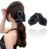 1Pc Strong Hold Hair Claw Clip for Thick Hair – Large Non-Slip Acrylic Jaw Clip, Retro Rhinestone Hair Accessory for Women