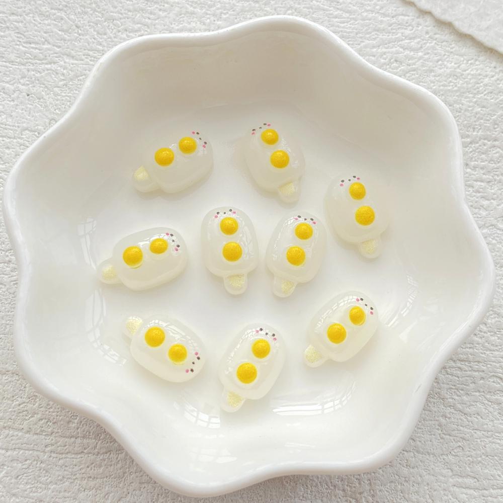 

30pcs Mix Resin Colorful Mini Fruit ice cream Nail Art Flatback Stone Applique DIY Christmas Charms Scrapbook Decor Crafts