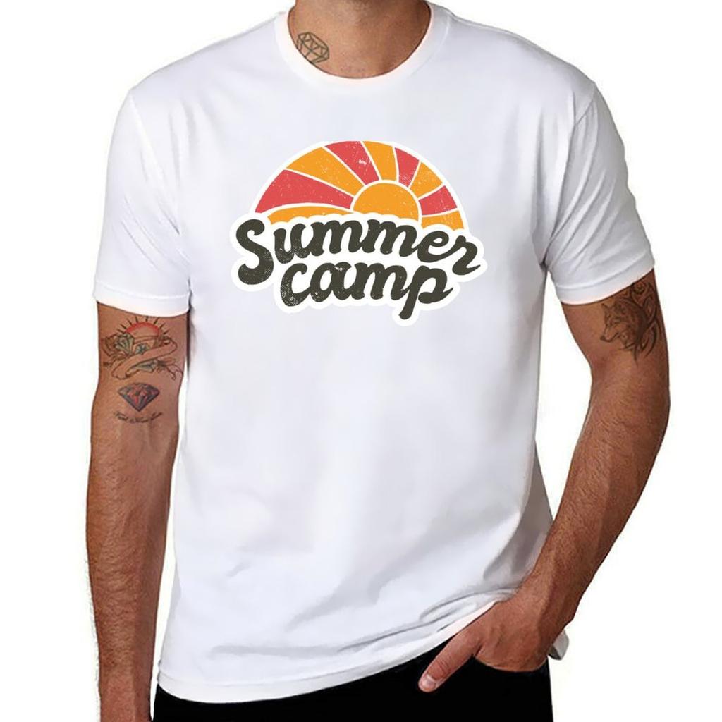 SUMMER CAMP VINTAGE TShirt Essential Solid Color TShirt