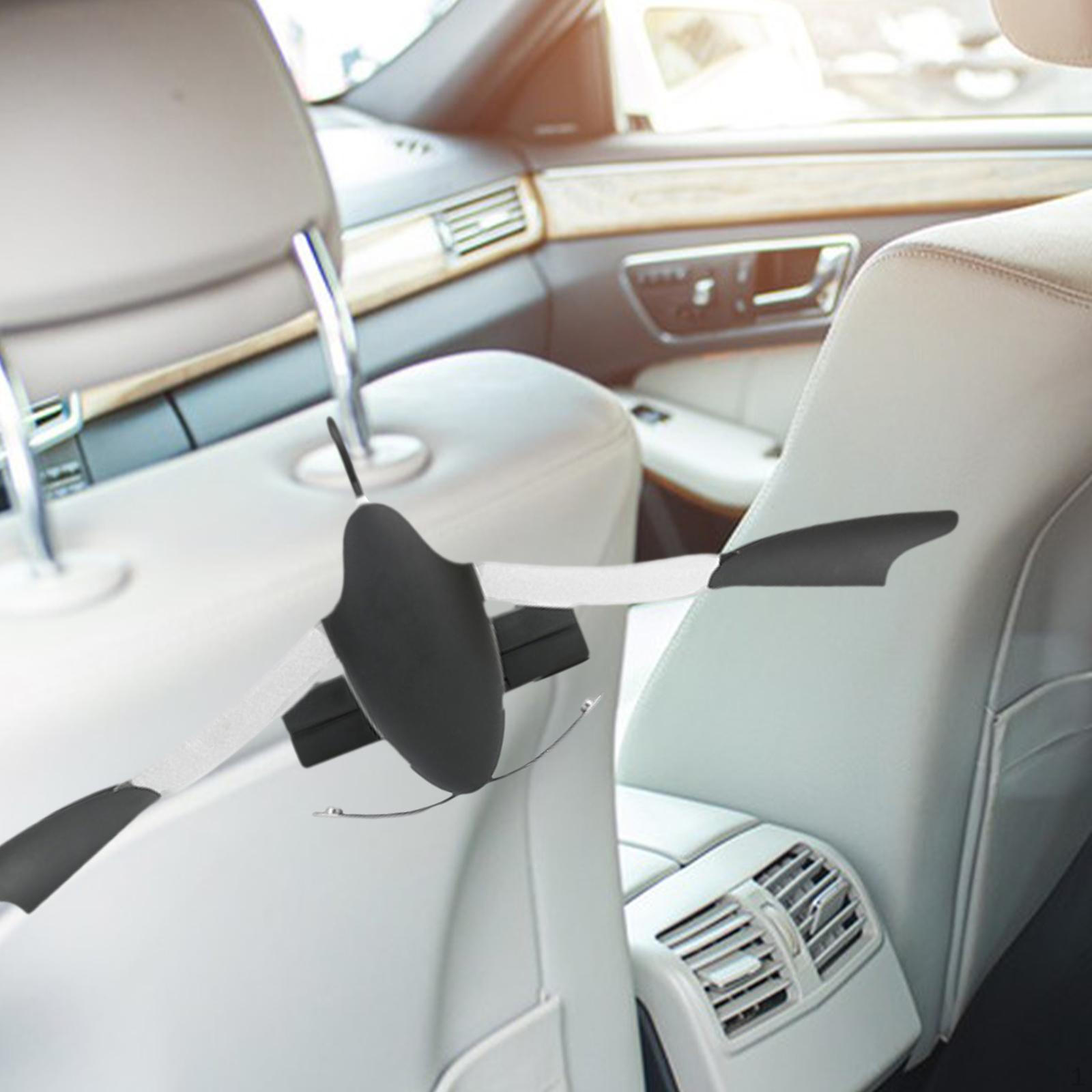 

Органайзер для автомобильного сиденья Крючок для подголовников - Складные автомобильные аксессуары black