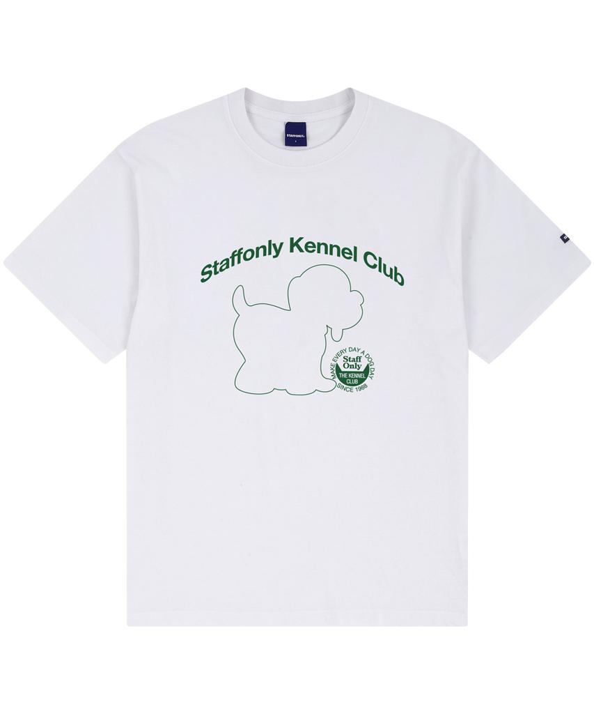 STAFFONLY Doggy Tee (White/Green)