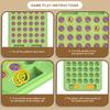 Kids Cartoon Theme Interactive Flip Chess Board Game Toy with Fruit/Animal Design for Logical Thinking and Social Fun