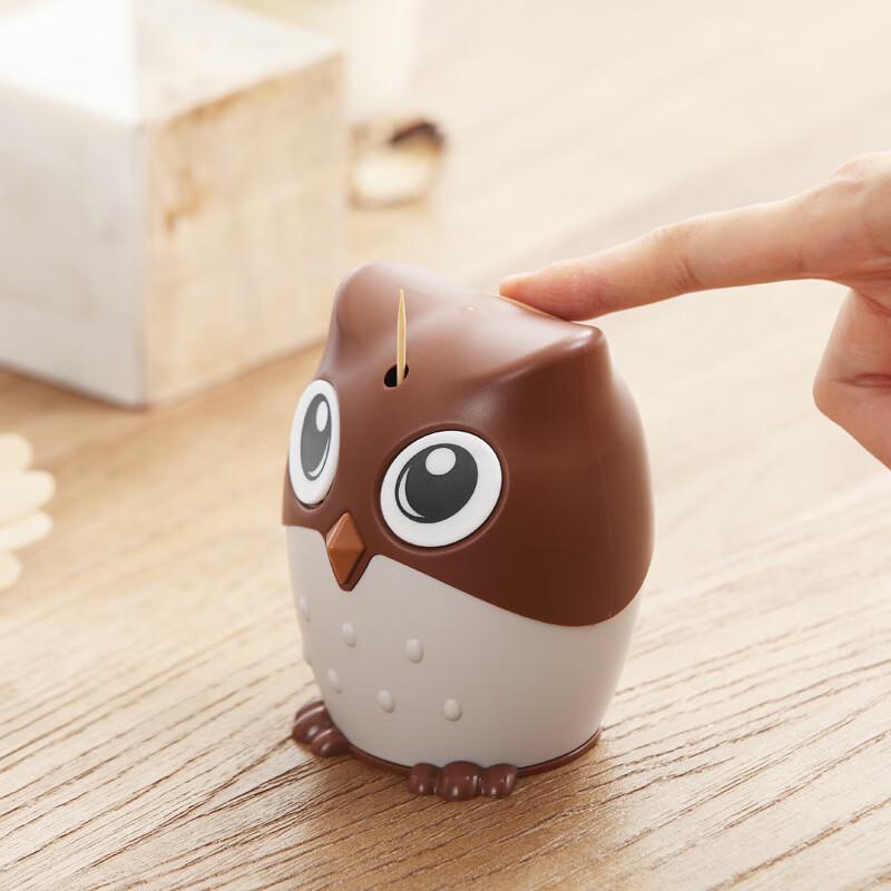 Kangxingda Owl Automatic Toothpick Holder - 2 Pack
