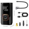 YIJU Rechargeable Tire Inflator Digital Cordless Car Tyre Inflator For Motocycle Bicycle Balls Portable Compressor Air Pump