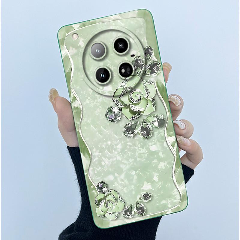 For Infinix Zero 40 4G 5G Phone Case X6861 X6860 Cover Fashion Simplicity Oil Painting Floral Soft Silicone Shell Zero40 Fundas