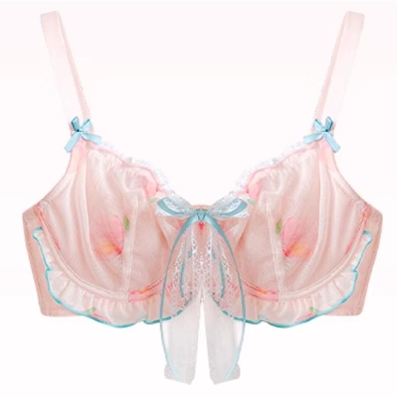 

Сладкий и Томный: Японский стиль ультратонкий бюстгальтер с кроличьими ушками – Летнее женское нижнее белье для утонченного образа 36/80AB