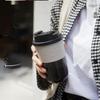 MOMOCONCEPT Ceramic Lined Travel Coffee Cup