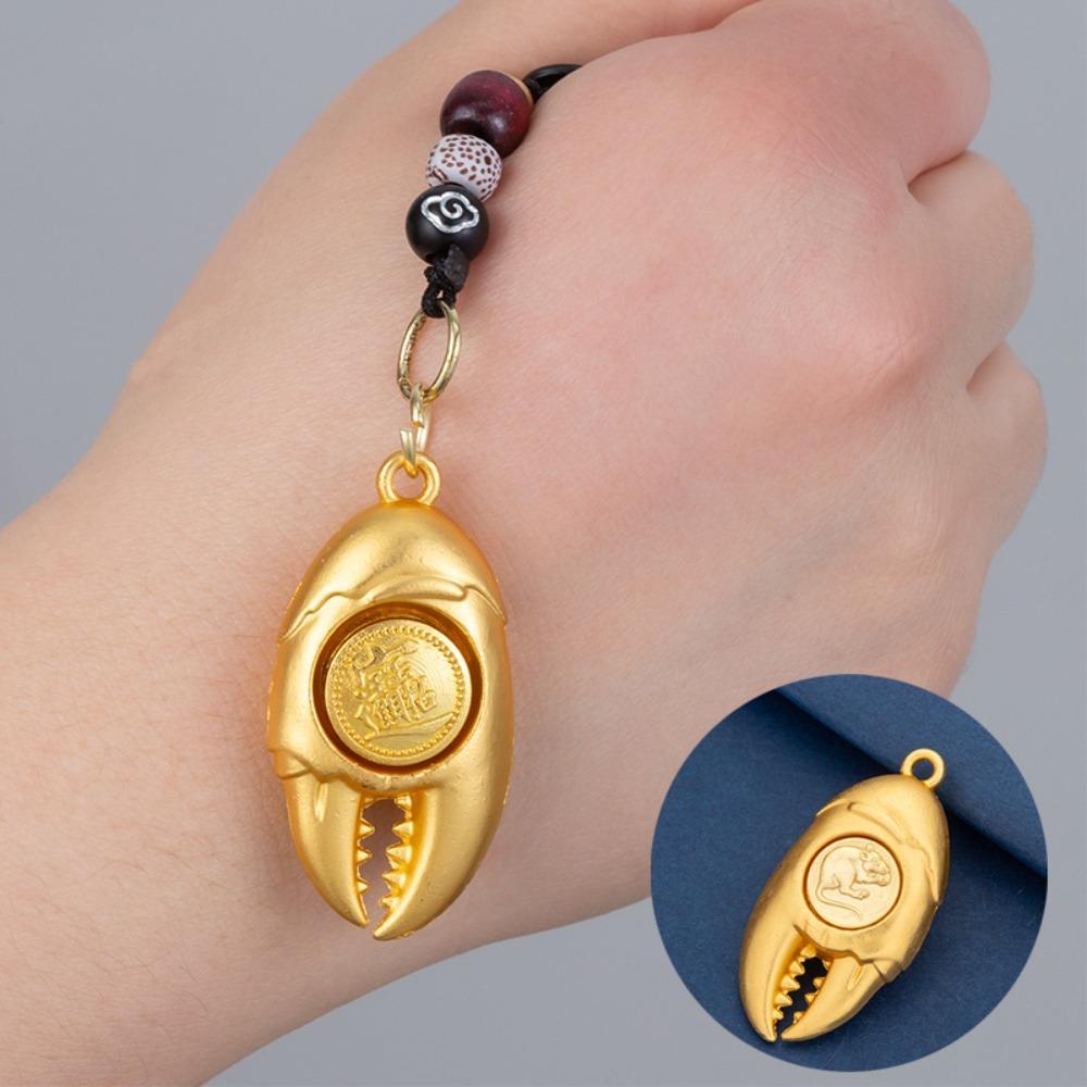 Hanging Rotating Keychain Chinese Style Car Keychain Creative Zodiac Keychain  Gift