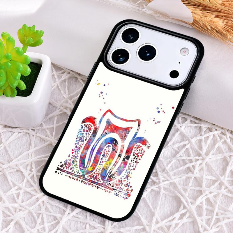 Dental Definitions Tooth Phone Case for iPhone 17 Air 16 15 11 12 14 13 Pro Max Shockproof Cover