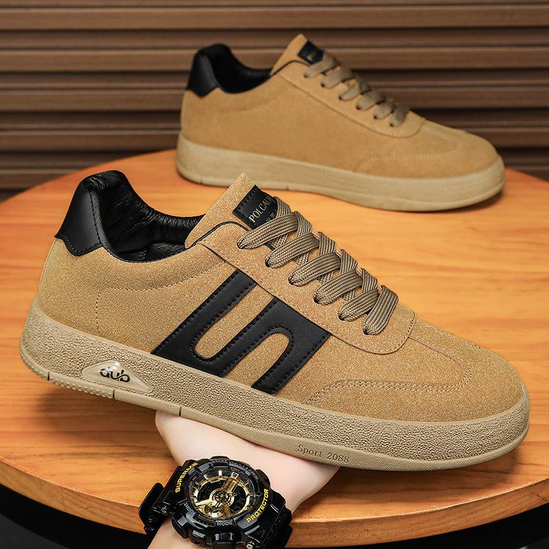 Męskie Buty do Skateboardingu Oddychające Buty do Chodzenia Codzienne Płaskie Buty Wysokie Trampki Casualowe Męskie Buty Streetowe Chaussure Homme