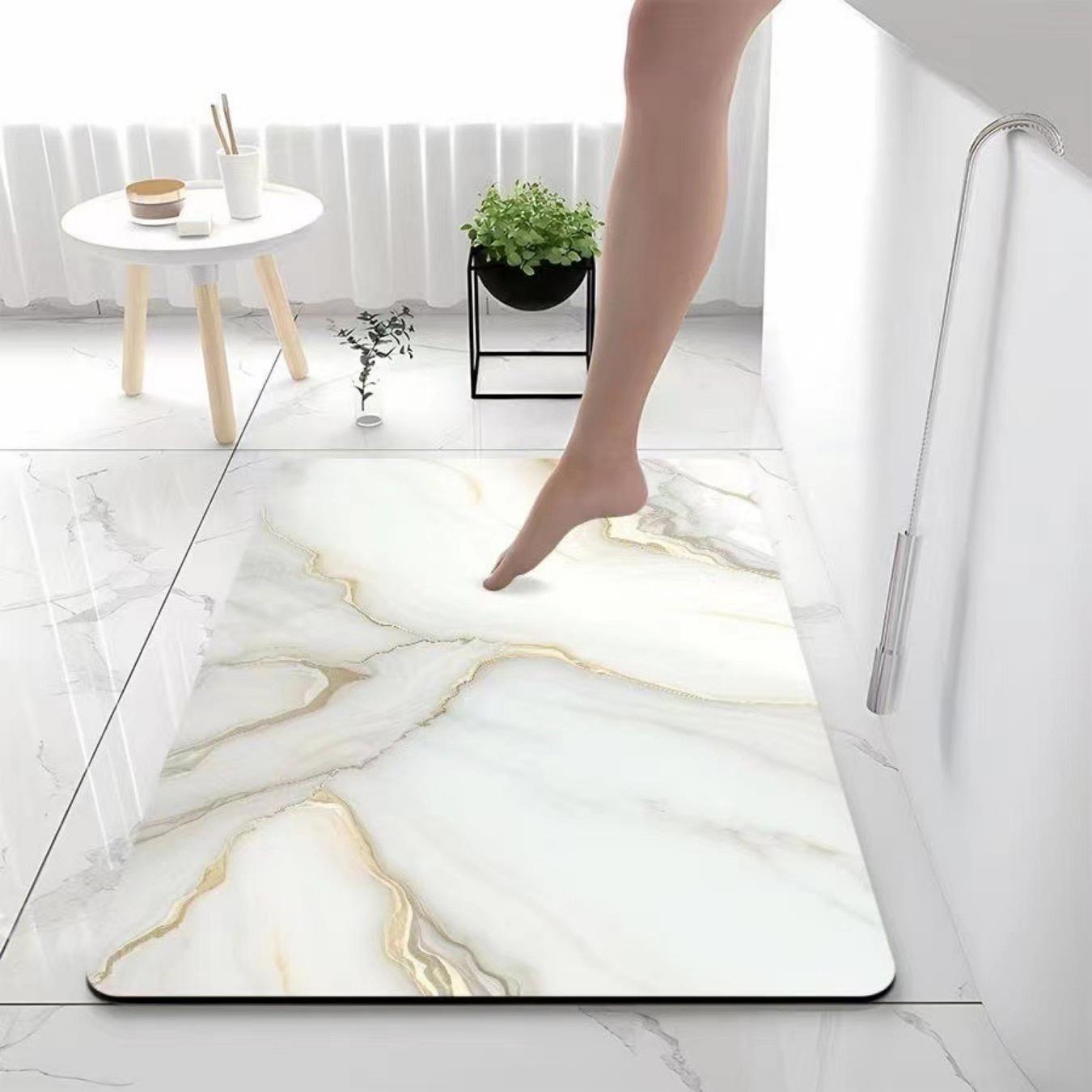 

Диатомовая печать в ванной комнате утолщающий коврик для ванной нескользящие ковры в умывальник ванная боковая половик душевая кабина коврик из пены с эффектом памяти 3D коврик 600mm*900mm