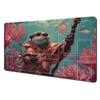 Magic Card Playmat Mtg Playmat Rabbit Archer Raccoon Nonslip Stitched Edge Gathering Gaming Mats Tapete Magic Mtg Card Pad