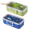 700ML Kids Bento Lunch Box Leak-proof Snack Box Cartoon BPA-Free Easy Carry Children Meal Prep Container with for School And Outdoor Adventures