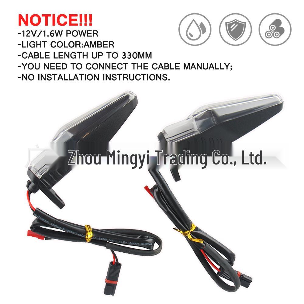 Compatible with BMW S1000R, F90XR, R1250GS, R1200GS Front Turn Signals and Rear Tail Lights