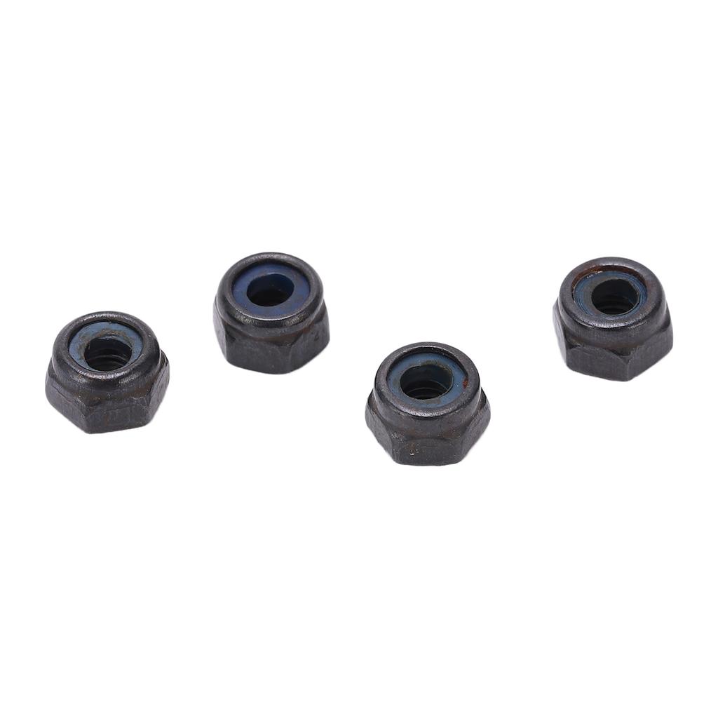 4PCS Aluminum Alloy M4 Locking Nut Antislip 4mm Locknut for Arrma for Senton 1 10 RC Car