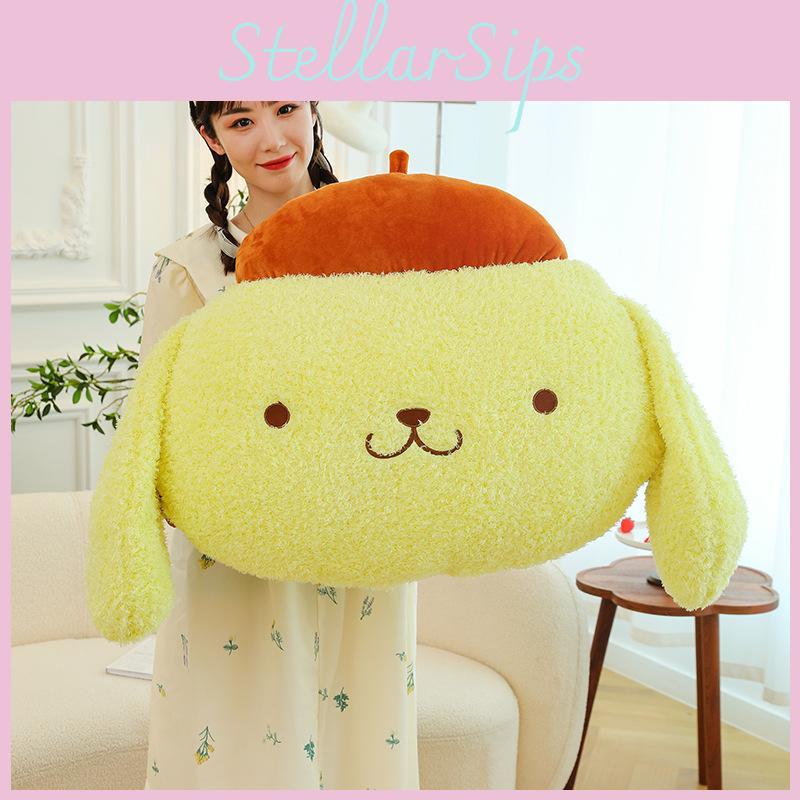 Pom Pom Purin Kissen Plüschtier Stofftier Puppe Rückenkissen Niedliches Kindergeschenk