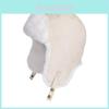 Winter Windproof Earmuff Hat With Thick Plush For Outdoor Cold Weather
