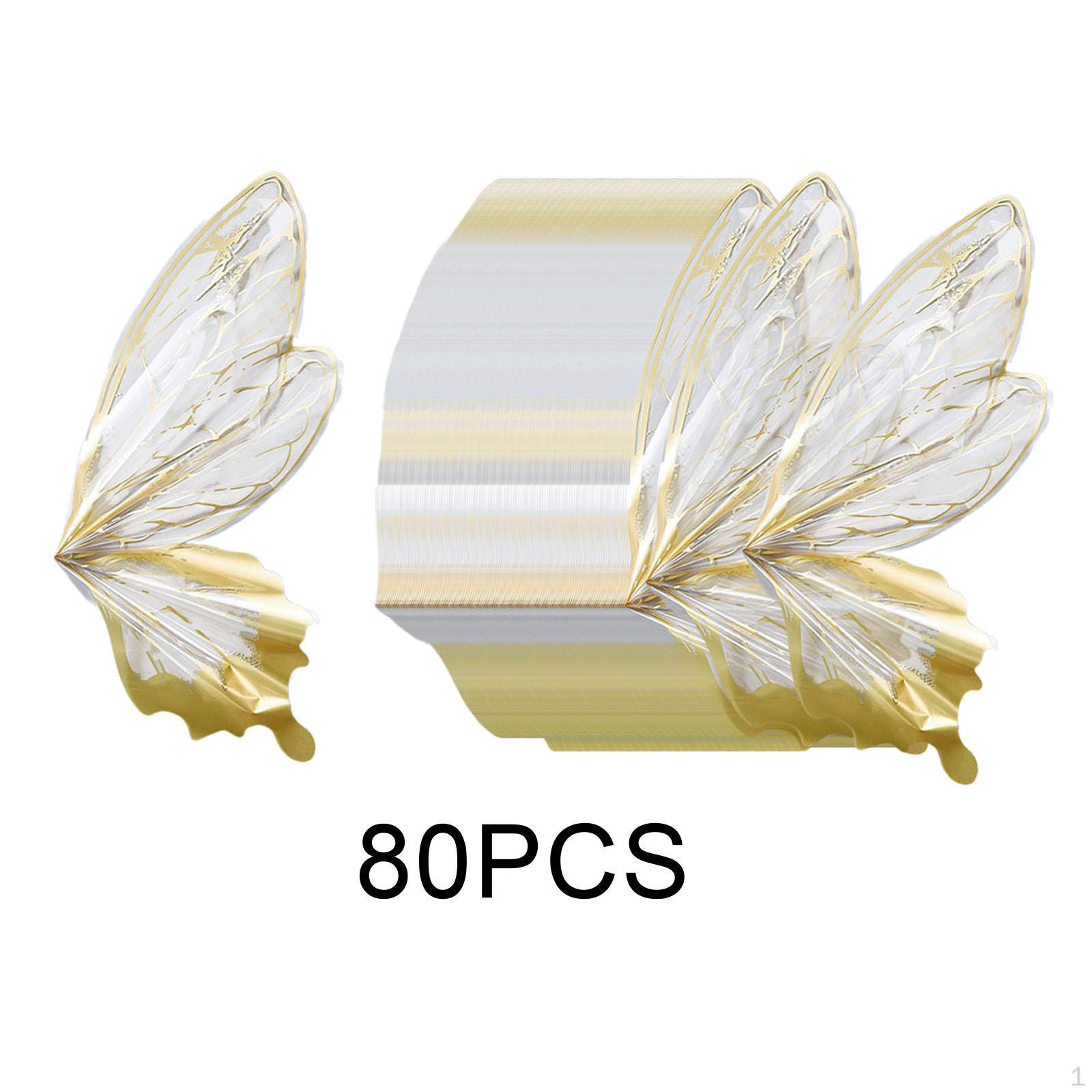 

80 штук упаковочной бумаги для цветов, цветочный букет, товары для флористов золотистый