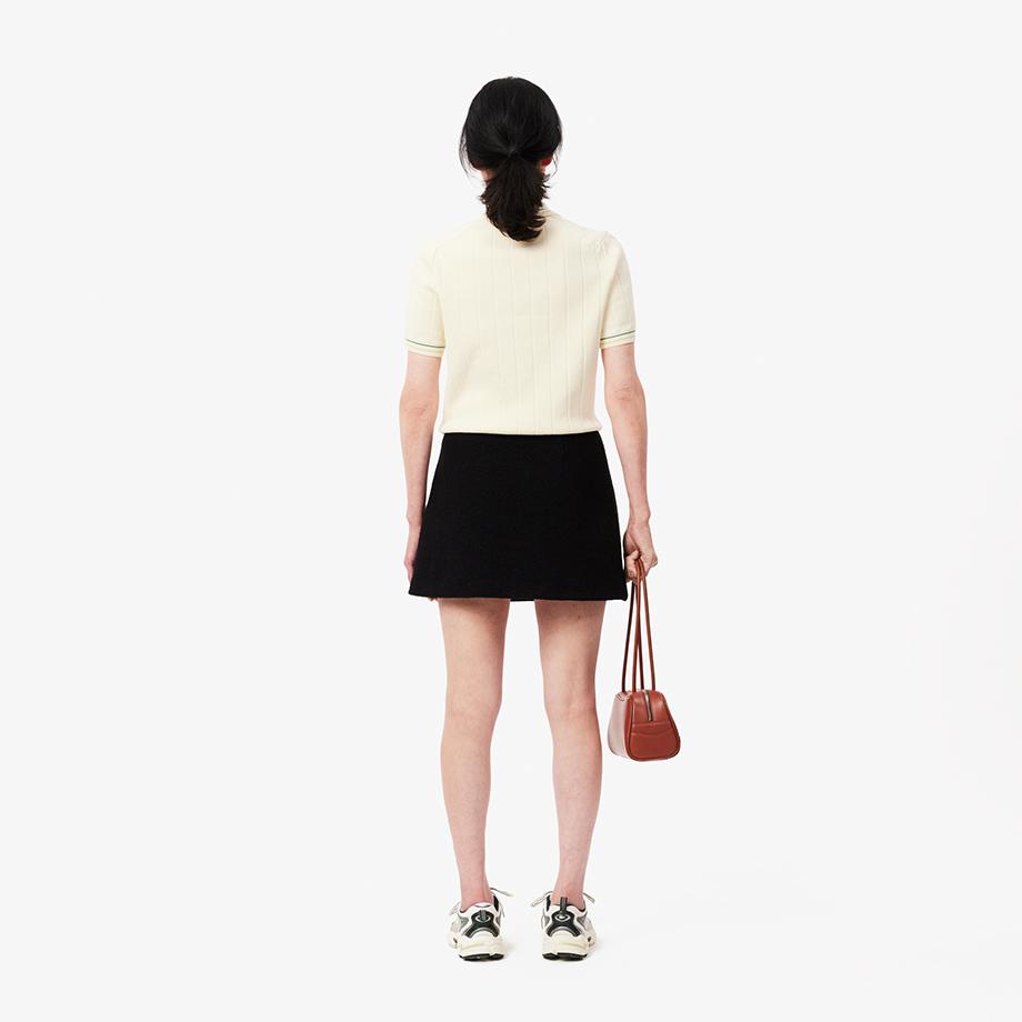 [lacoste] Women's Wool Miniskirt JF6294-54N031