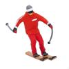 1:87 Scale Skier Figure Action Poses HO Ski Resort People Realistic Details Miniature