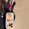 Applies 15promax iPhone Case iPhone14 Dopamine Girl Lanyard 13/12 Premium Sense 16 Hard