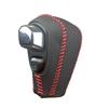Kompatibel mit 07-26 Honda CRV/Civic Echtleder Schalthebelknaufabdeckung für Automatikgetriebe.
