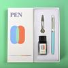Beginner Soft Pen Set, Dark Tip Fountain Pen, Brush Pen, Small Regular Script, Practice Calligraphy, Scripture Copying Pen, Graduation Festival  Gift