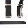Men'S Belt Cowhide Automatic Buckle Casual High-End Leather Belt Middle-Aged And Young Business Versatile Belt