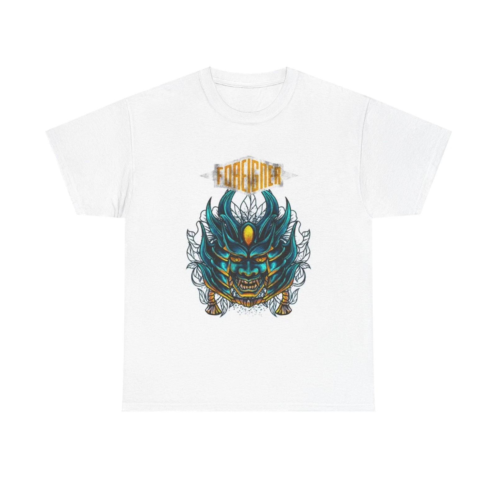 

Foreigner Band Graphic T Shirt Vintage Retro Rock Unisex Heavy Cotton Tee 3XL