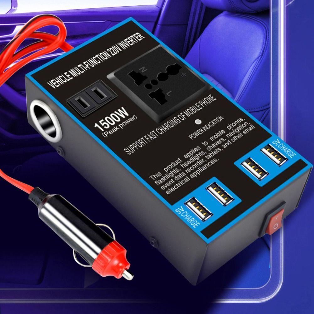 Universal Car Inverter DC 12V/24V To AC 220V Automobile Charger Inverter Car Converter Socket