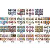6Pcs Colorful Pattern DIY Diamond Painting Greeting Card with Envelope Diamond Art Festival Card Craft for Friend Family Lover