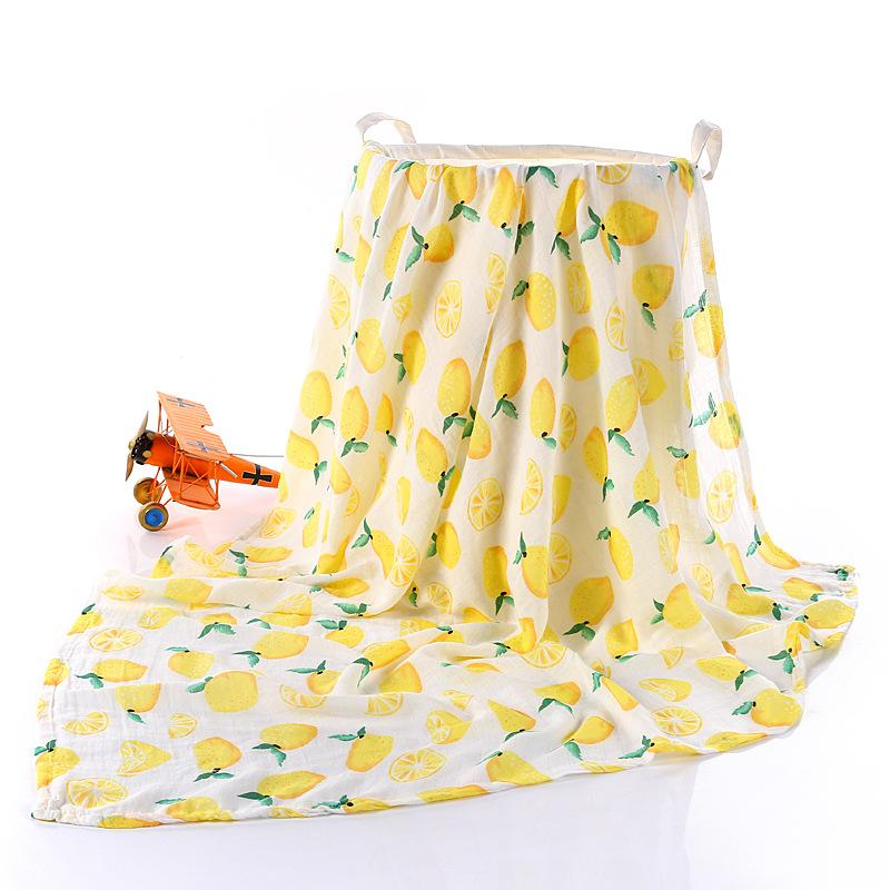 New Bamboo Cotton Soft Baby Blankets Newborn Muslin Swaddle Blanket for Newborn Girl and Boy Super Soft Baby Bath Towel