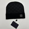 Luxuriöse Designer Winter Outdoor Warme Skimütze Amerikanisches Kalt Gestrickt Langlebig Gemeinsames Karomuster Spandex/Baumwolle Unisex Kalt