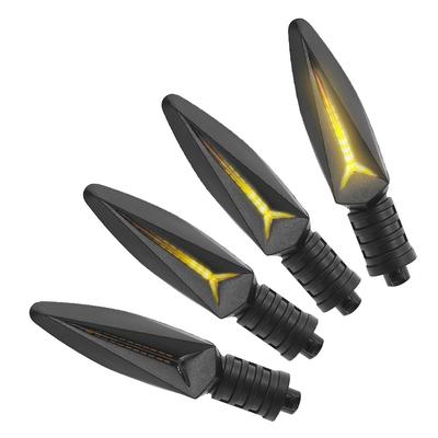 2PCS Motorrad LED Blinker Hohe Helligkeit Motorrad Blinker 12V Kompatibel mit