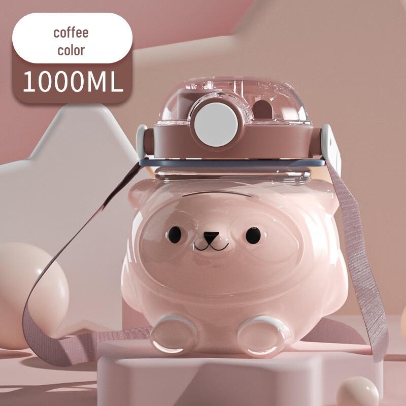 Children s Dual-Drink Plastic Water Bottle