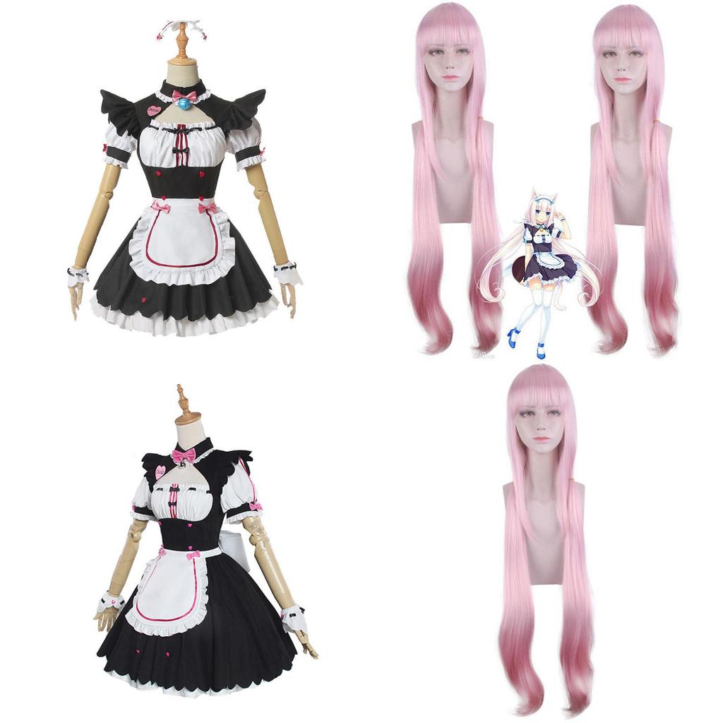 Japanese Anime Nekopara Chocola Vanilla Cosplay Costume Perfect Stitches Breathable Design