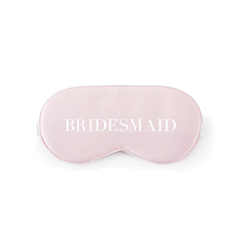 

Bridesmaid Sleep Mask Bridesmaid Proposal Maid of Honor Gift Wedding Engagement Bachelorette Party Bridal Shower Gifts Favor 1pcs12x23cm