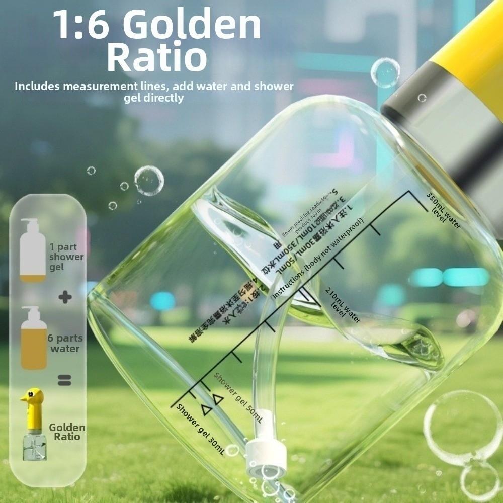 Clog-Resistant Pet Bathing Foaming Machine Rechargeable Pet Foam Sprayer  Outdoor Washing