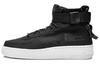 SF Air Force 1 Mid Negru Antracit Alb GS AJ0424-004