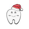 Cartoon Smiling Tooth Enamel Pins Custom Teeth Brooches Lapel Badges Funny Oral Health Jewelry Gift for Kids Friends