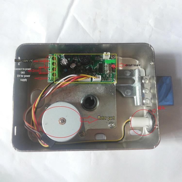 Silent Electromechanical Lock: Intelligent Access Control for Buildings